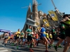 runners-passing-la-sagrada-familia-in-the- barcelona-marathon