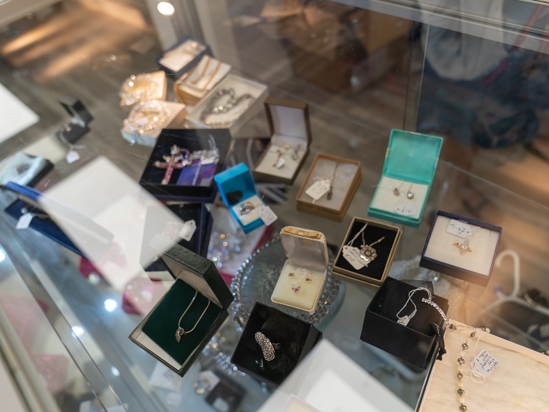 jewellery-on-display-in-a-glass-cabinet