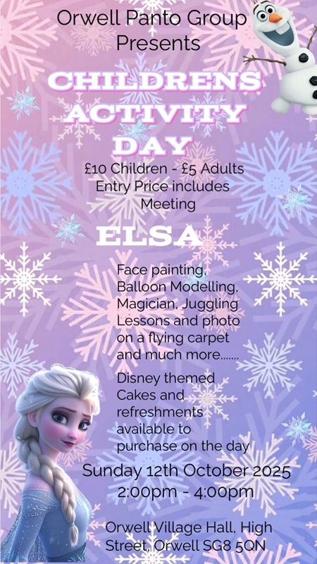orwell-panto-group-childrens-activity-day-poster