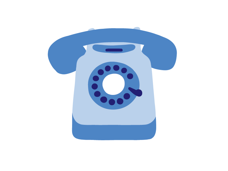 illustration-of-a-rotary-dial-corded-phone