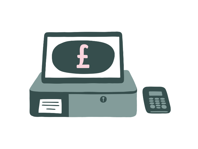 illustration-of-a-till-and-a-calculator