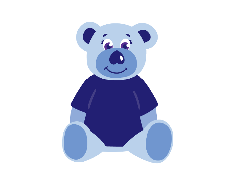 illustration-of-teddy-bear-wearing-t-shirt