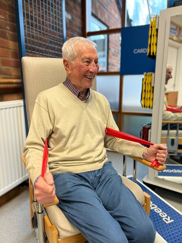 service-user-george-in-a-physiotherapy-session