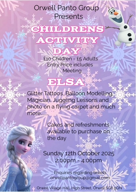 orwell-panto-group-childrens-activity-day-poster