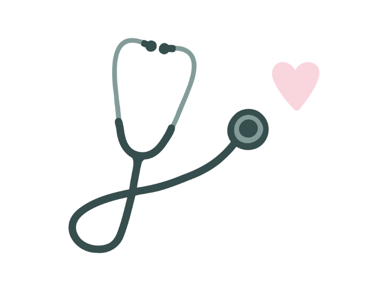 illustration-of-a-stethoscope-beside-a-love-heart