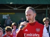 man-wearing-arsenal-shirt-making-speech-at-ghh-cup-charity-football-tournament
