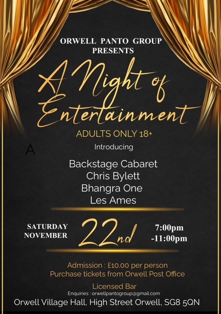 orwell-panto-group-presents-a-night-of-entertainment-poster