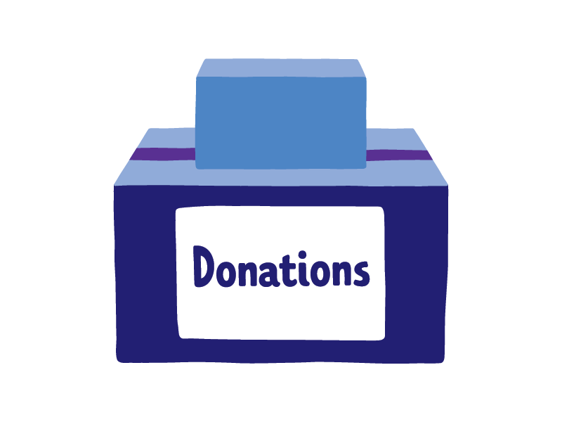 illustration-of-a-box-labeled-with-the-word-donations